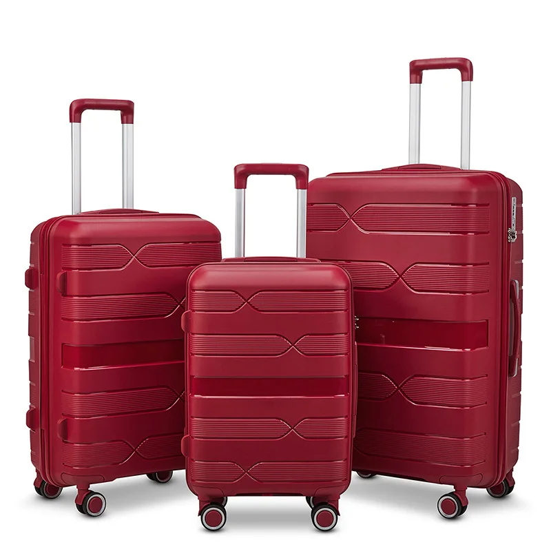 Guangdong Customized 20/24/28 Inches Luggage Sets Suitcase Carry On Luggage Case Universal Wheels Luggage Suitcase Travel Bag