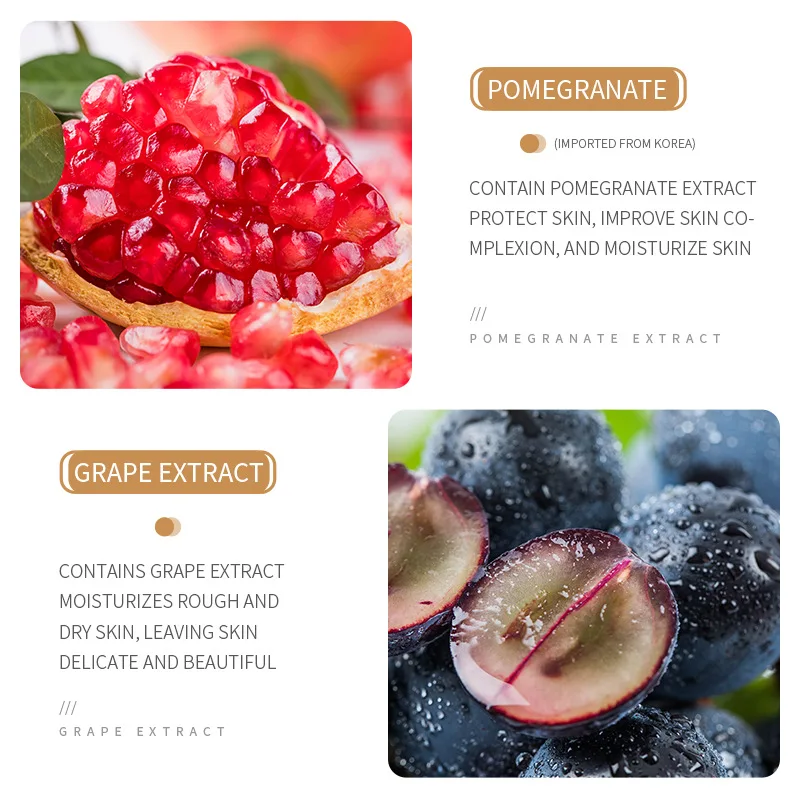 Vegan Anti Aging Facial Kit 30ml Vitamin E Niacinamide Retinol Hyaluronic Acid Serum Vitamin C Skin Care Serum Set