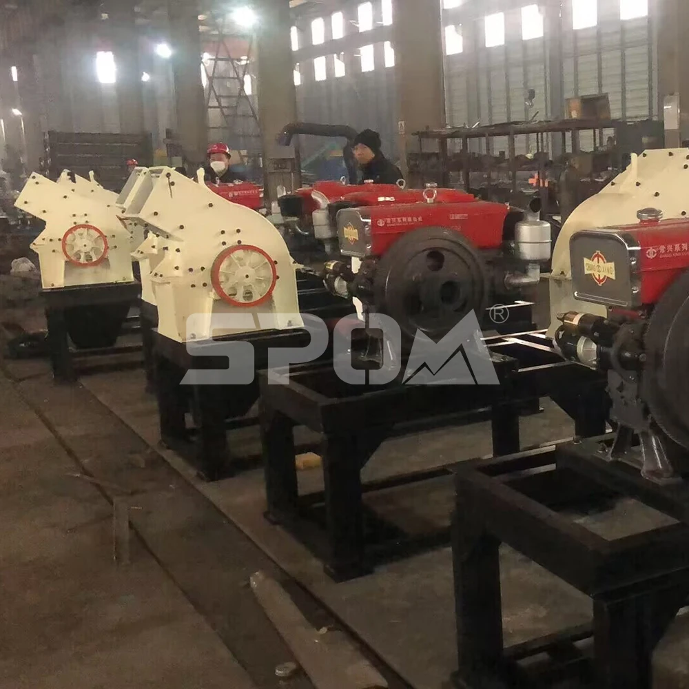 pc 200*300 best-selling small road stone crusher pc400x300 mobile hammer crusher with vibrating screen