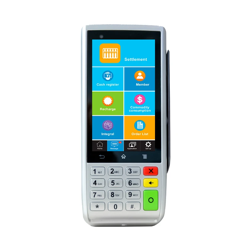 Недорогой супермаркет, pos-система, кардридер, оплата 58, терминальный принтер, устройство драйвера, портативный android pos-устройство