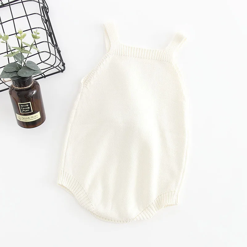 
Wholesale Cute Knit Latest Fashion Infant Baby Girls 3D Rompers For New Born 