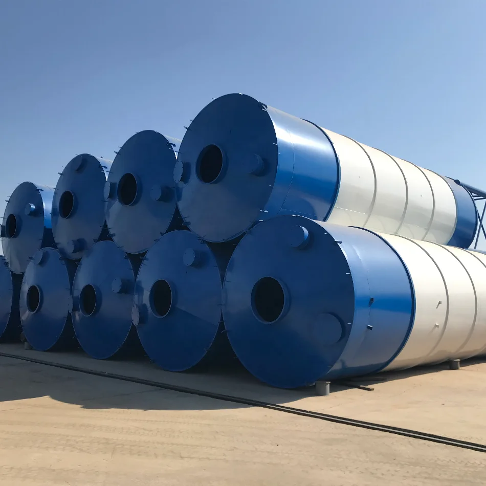 Factory Price 30T 50T 60T 80T 100T 150T 200T Cement Silo for storage cement fly ash coal ash lime powder