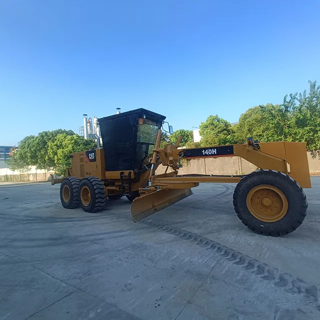 High Quality Used Graders CAT 140H Original Motor Graders Japan Made Equipment Strong Powerful Caterpillar CAT 140H for Sale