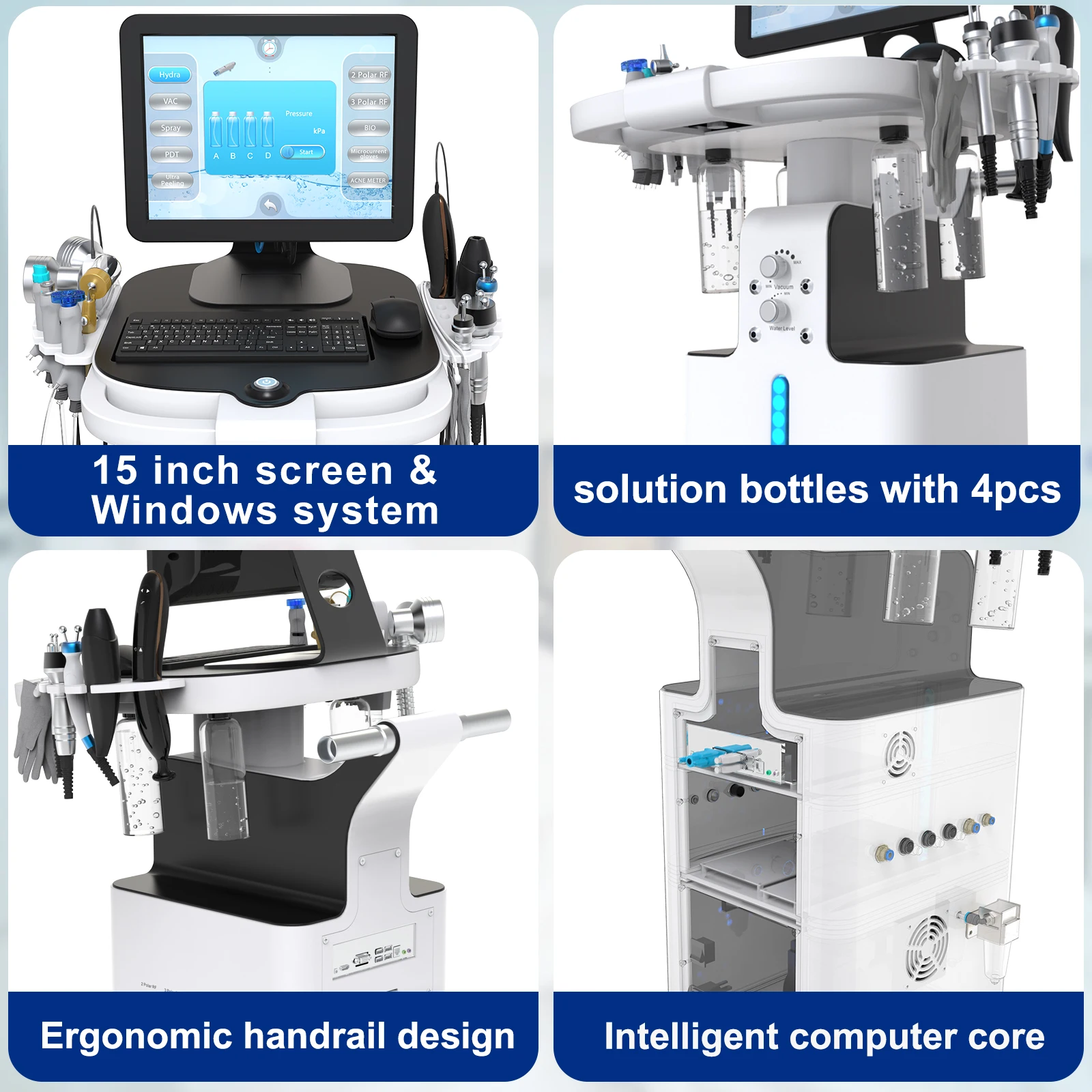Newlife Factory Diamond Hydrowonderings Hydro Hydra Water Facial Skin Care Hydro Dermabrasion HydraFacy Hydrafaci Machine