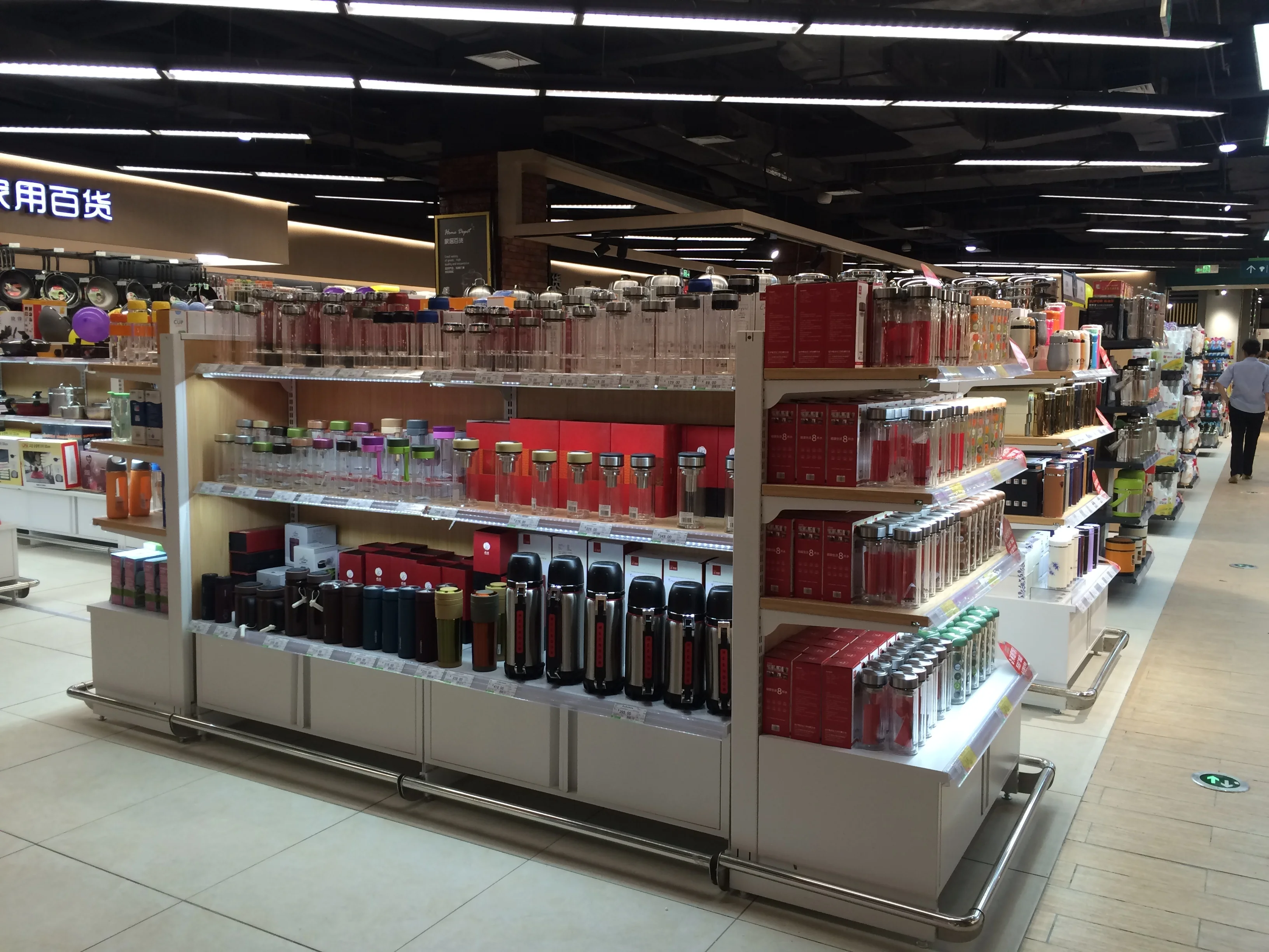 Wholesale Wood Book Store Display Stand Rack Stationery Shop Furniture Design showcase