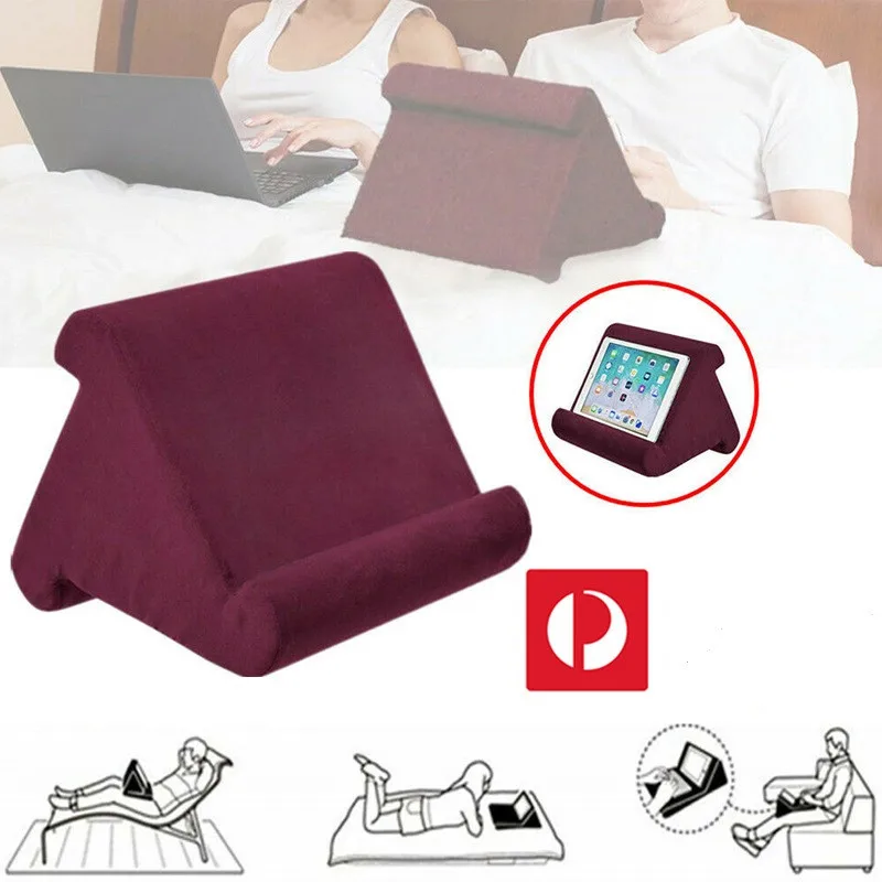 Tablet Stands Multifunction Pillow Tablet Phone Stand for IPad Laptop Cell Phone Holder Support Bed Tablet Mount Bracket Book