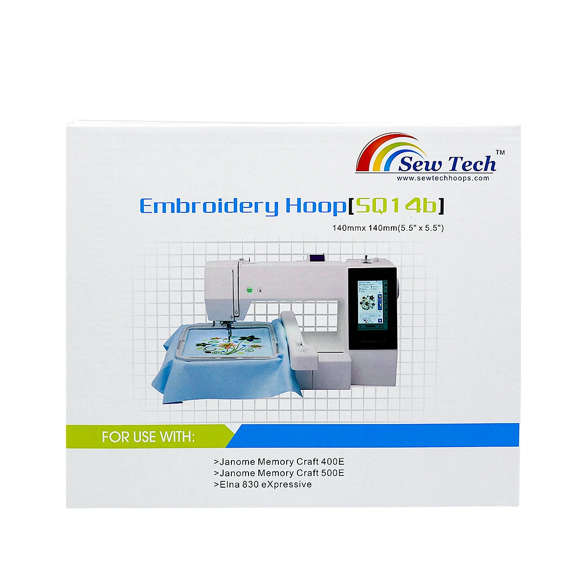  Пластиковый обруч Janome SQ14B 5 5x5 дюйма для MC500E