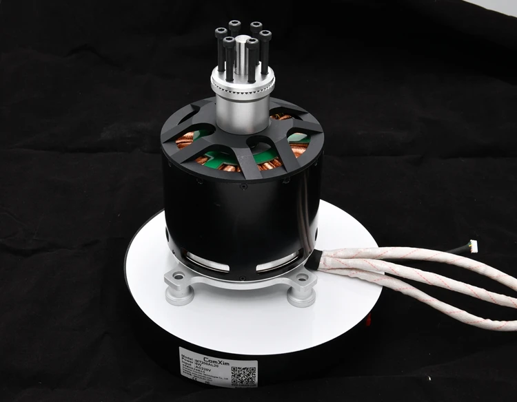 MP120100 80KV Watercooling & Sensored Brushless Motor with 60kg Thrust for Electric Car