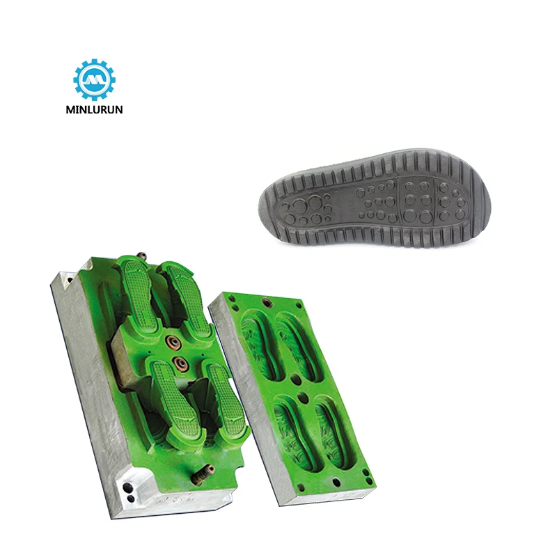 2 Colors Sport Shoe Sole Mold Eva Phylon & CNC-Machine Injection Molding with Aluminium Steel For Plastic Material Injection
