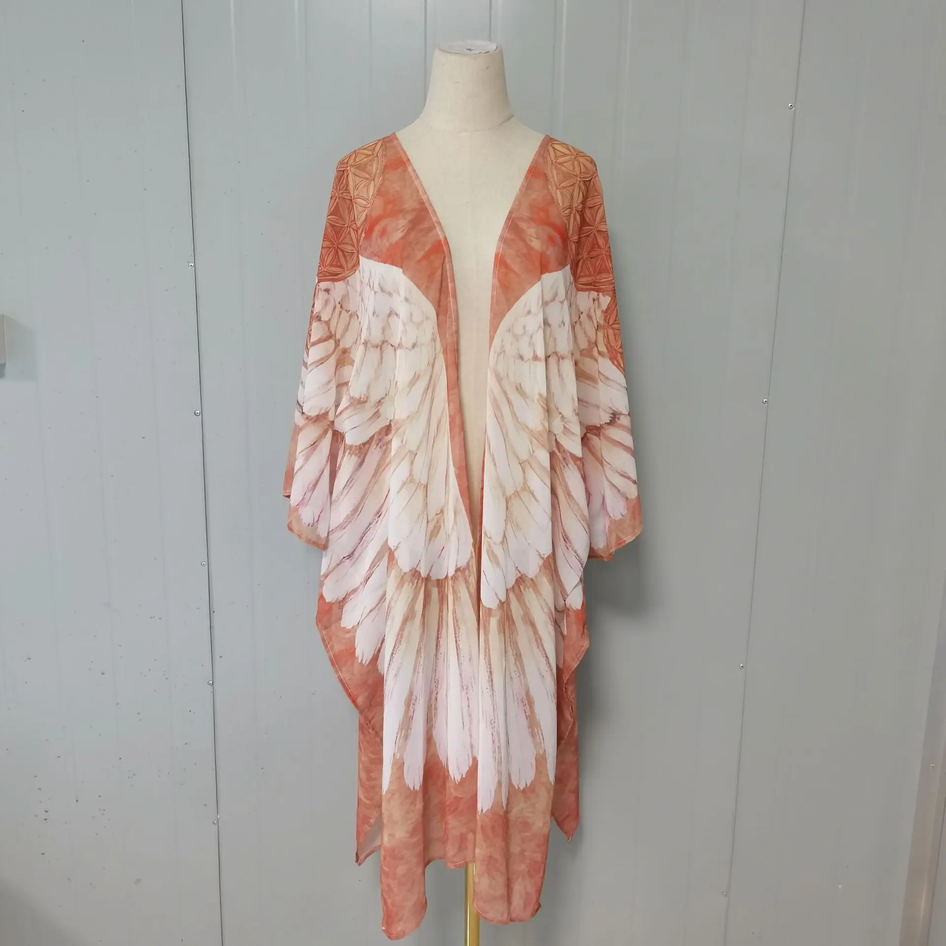 Hot Sale Women Beach Cover Up Dress 2022 Chiffon Swimsuit And Cover Ups For Swimwear