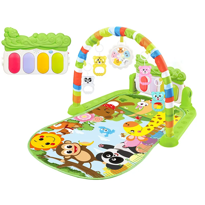 Baby Early Educational Toys Fitness Crawling Mat Piano Keyboard Pedal Mat Activity Gym Play Mats For Infants toddlers