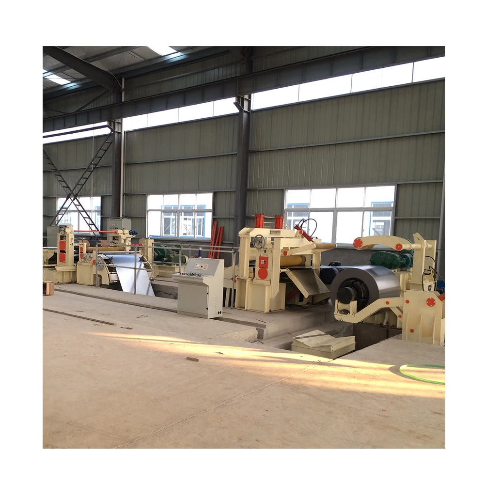 Popular One Year Warranty On Core Components Aluminum Coil Plate Cut To Length Line Machine, Hot Sheet Metal Slitting Line
