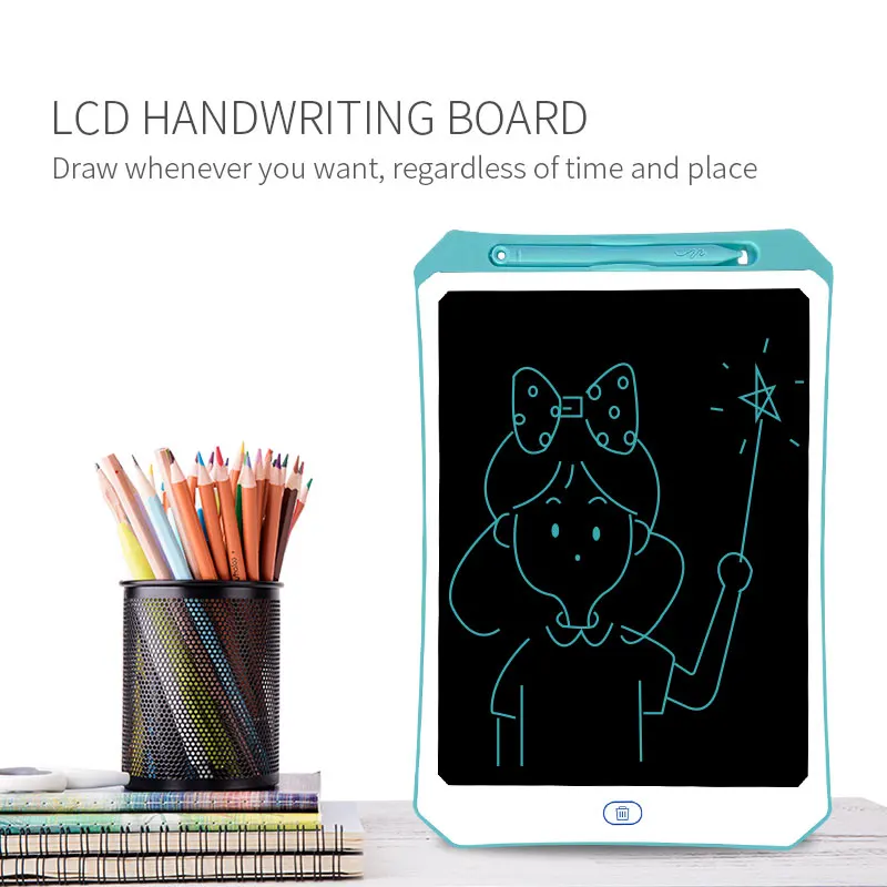 CE RoHs FCC certificate board classroom board 12 inch smart notice board lcd writing tablet digital memo pad