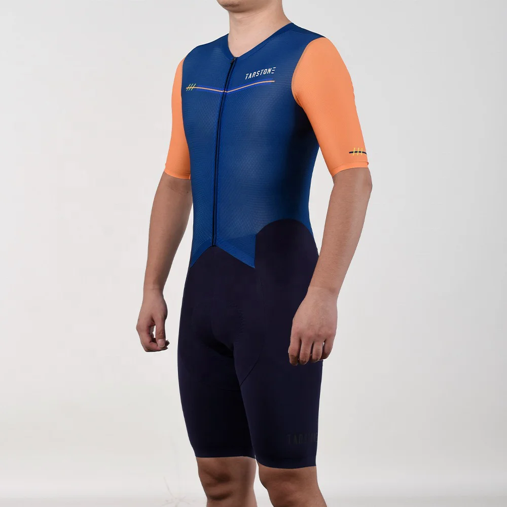 Tarstone OEM Professional Cycling Skin Suit Custom Triathlon Skin Suit Cycling Wear Men