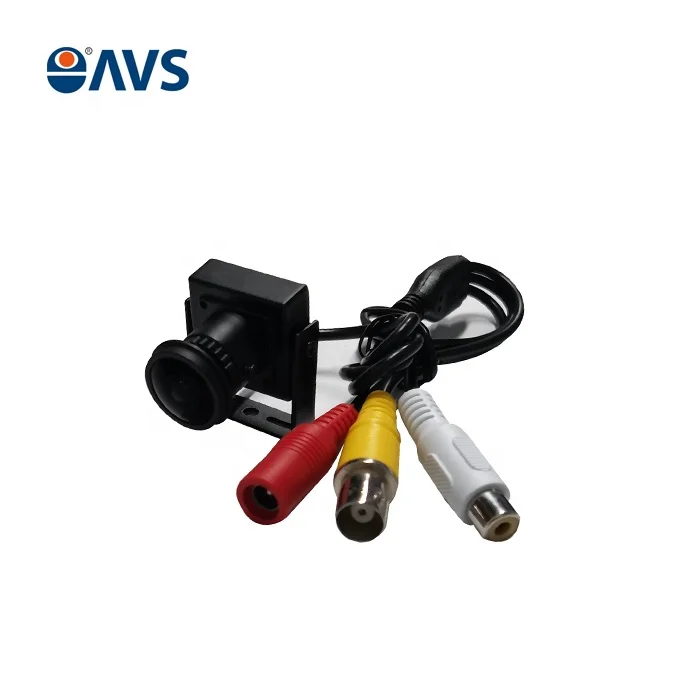 HD 1080P 5MP Mini Cube AHD Camera Small CCTV Camera with 1.8mm Lens 180 Degree Viewing with Audio Function Black Metal 25*25mm