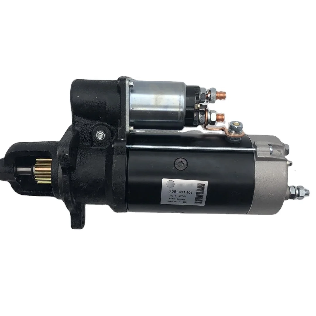 OEM 0051511801 0001371012 запасные части для грузовика стартер в сборе количество автомобилей упаковка двигателя