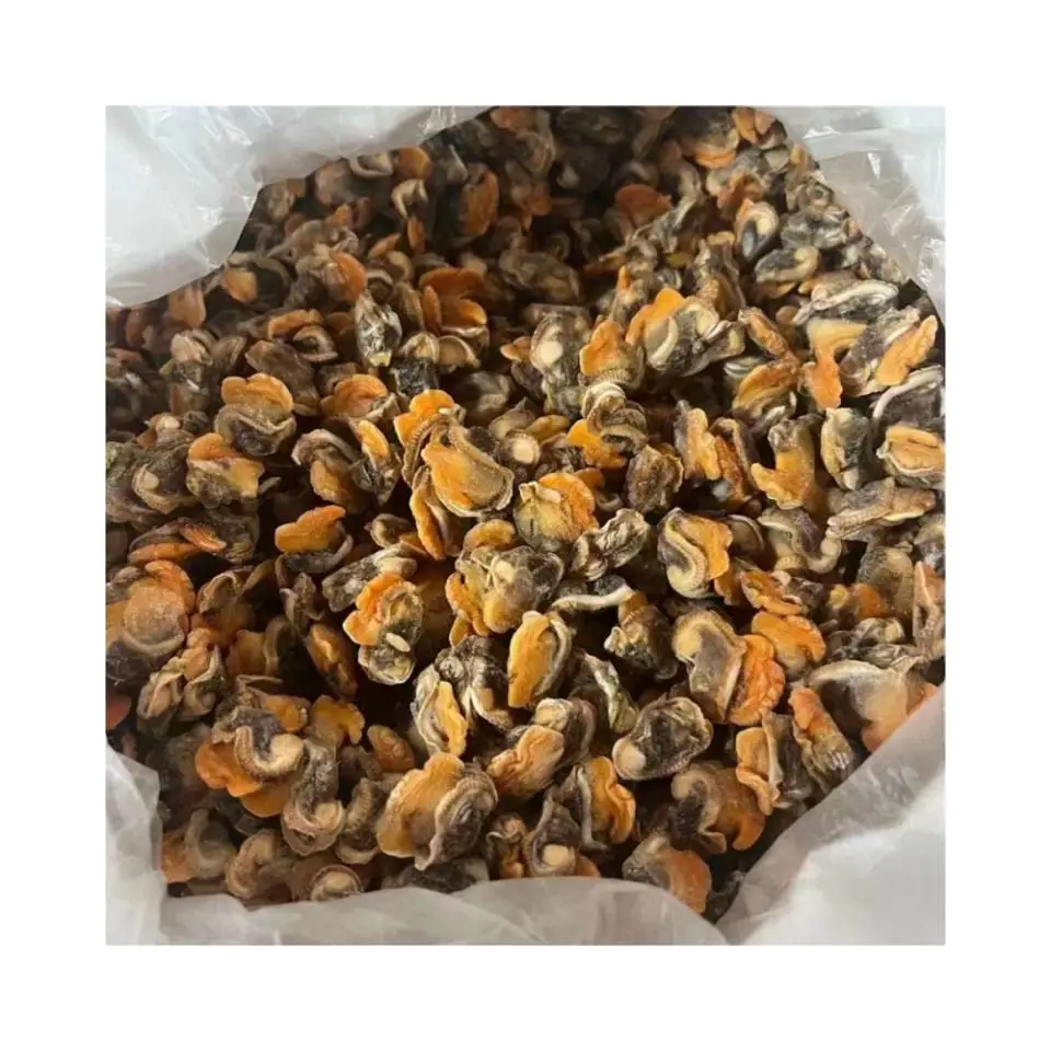 Замороженное мясо моллюсков крови