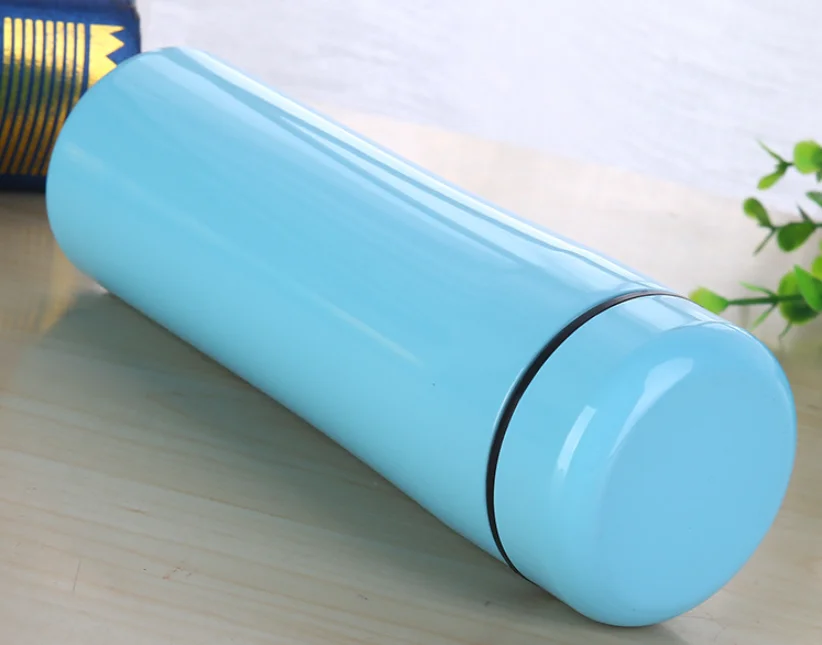 Customized logo 380ML Stainless Steel Ceramic Double Walled Vacuum Insulated Flask