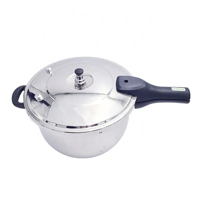 
wholesale top quality 201 stainless steel pressure cooker custom logo U shape mini gas stove induction cooker broth pot 