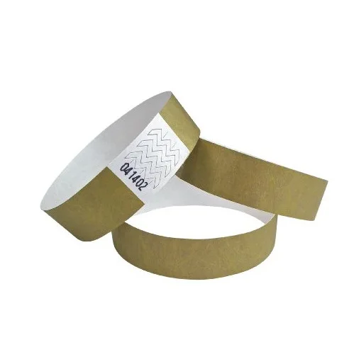 Cheap Custom Events Festival Wrist Band One Time Use Bracelet Paper Tyvek Wristband