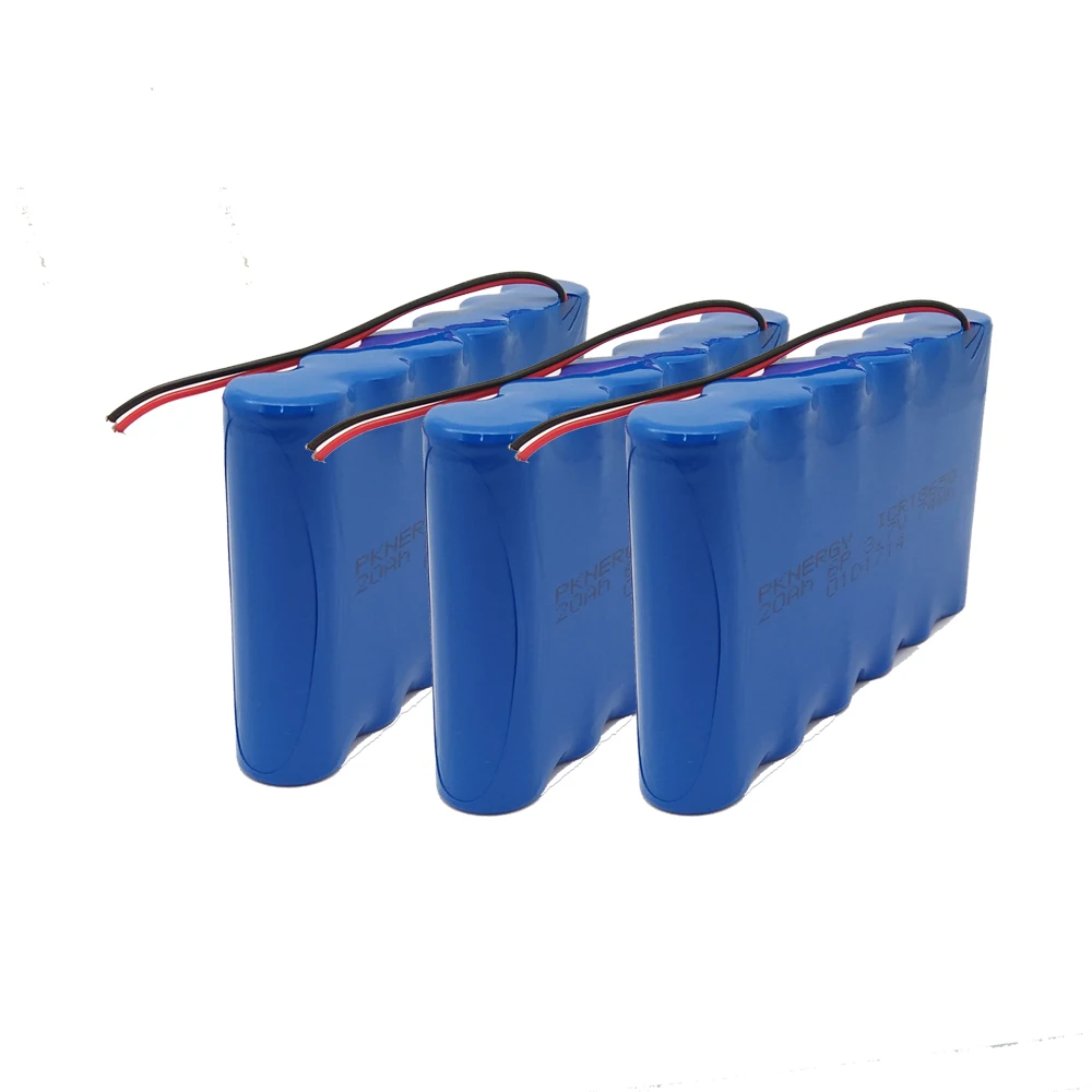 PKNERGY rechargeable 18650 3S2P lithium ion 11.1v 5200mah 6000mah 6700mah li-ion battery pack