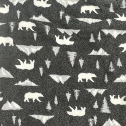 cheap price customized design printing 100 polyester weft knit FDY yarn knitted printed polar fleece fabric for clothes