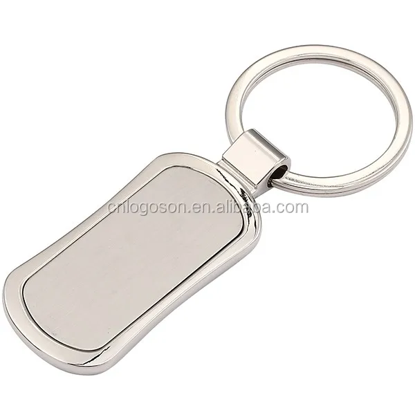 Custom Cheap Blank Metal Key Chain With Logo Printing Promotion
