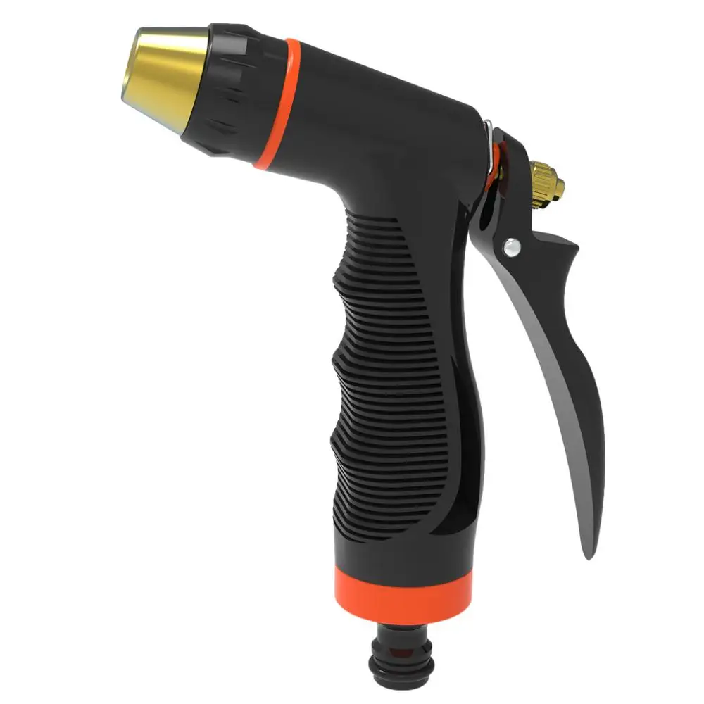 Регулируемые пластиковые цинковые спусковые насадки для сада, пластиковые спрей, водяной шланг, пистолет
