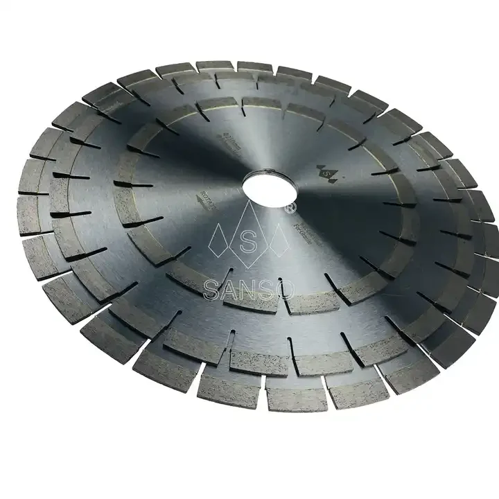 SANSO diamond cutter sandstone saw blade cutting disc all size diamond circular saw blade for cut granite stone