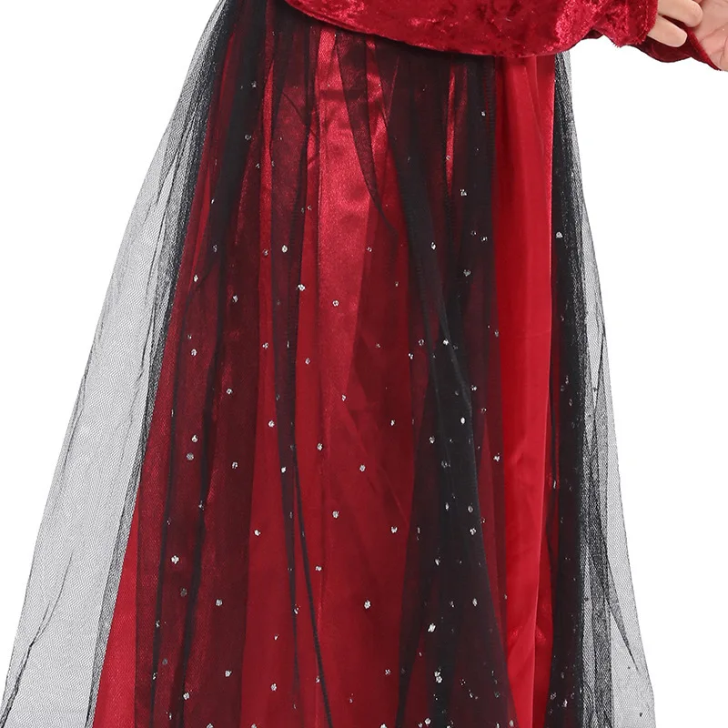 2020 mardi gras outfits girl funny dress vampire princess dress stage performance costume girl Carnival dresses