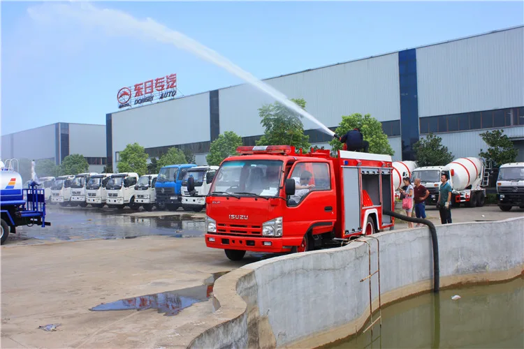China low price trucks 20000 liters 5000L  rescue firefighter truck fire fighting water monitor