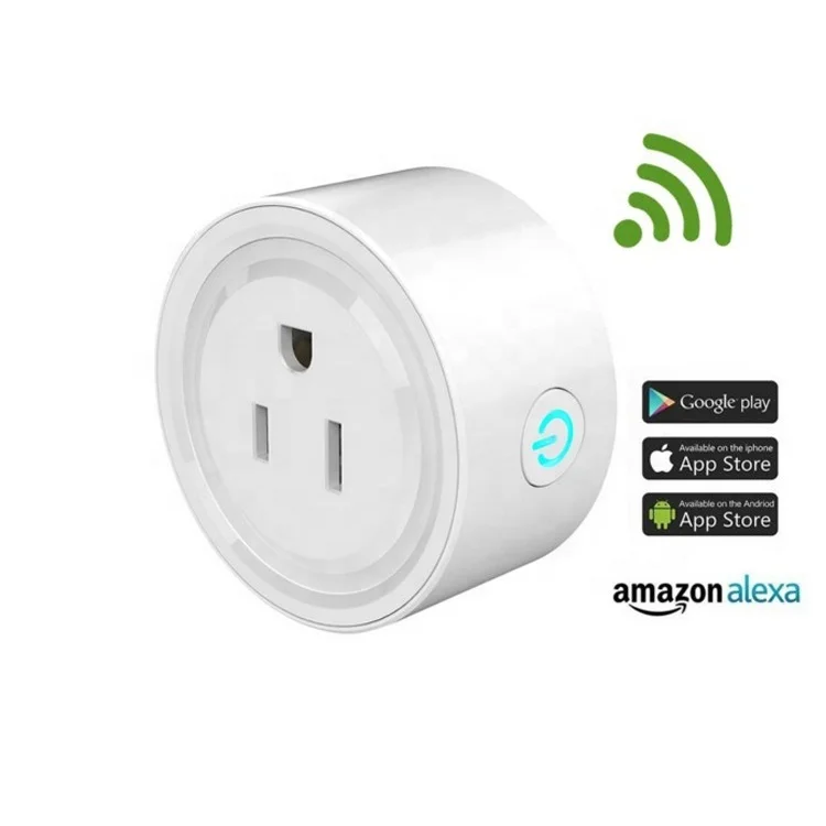 
Hot Sell Electric US Standard Socket Plug Wireless Remote Control byTuya Life App Smart WiFi Mini Power Socket Plug 