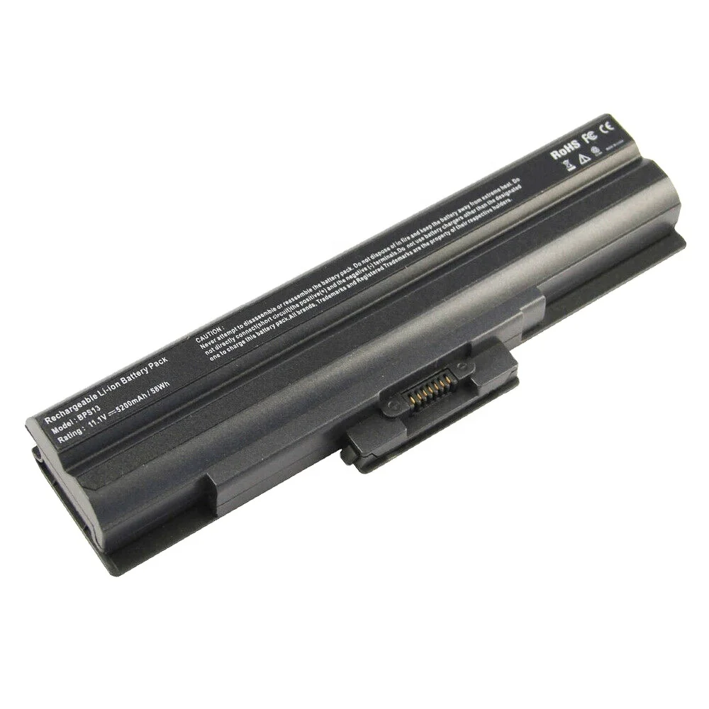 Laptop Battery BPS21 for Sony VAIO VGN-AW VGN-BZ VGN-CS VGN-FW VGN-NS PCG-61411L VGN-AW91DS Series VGP-BPL21 VGP-BPS21 Battery