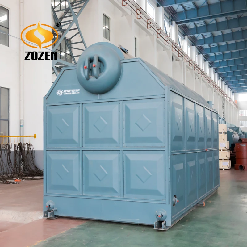 21 МВт промышленный двухбарабанный водогрейный котел на биомассе для горячей воды гостиницы