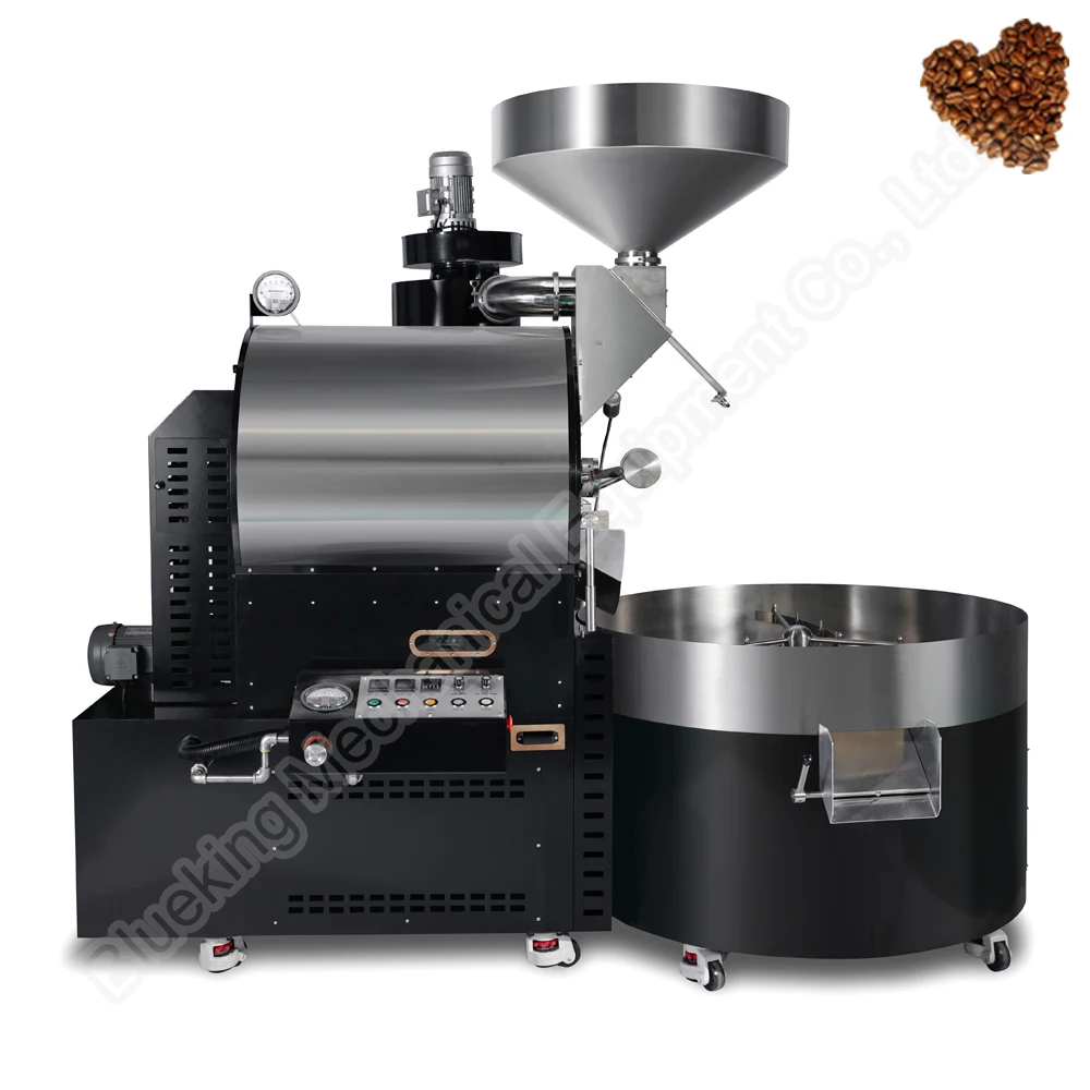Germany Roaster Technology Coffe Roaster Factory Use Coffee Bean Roaster