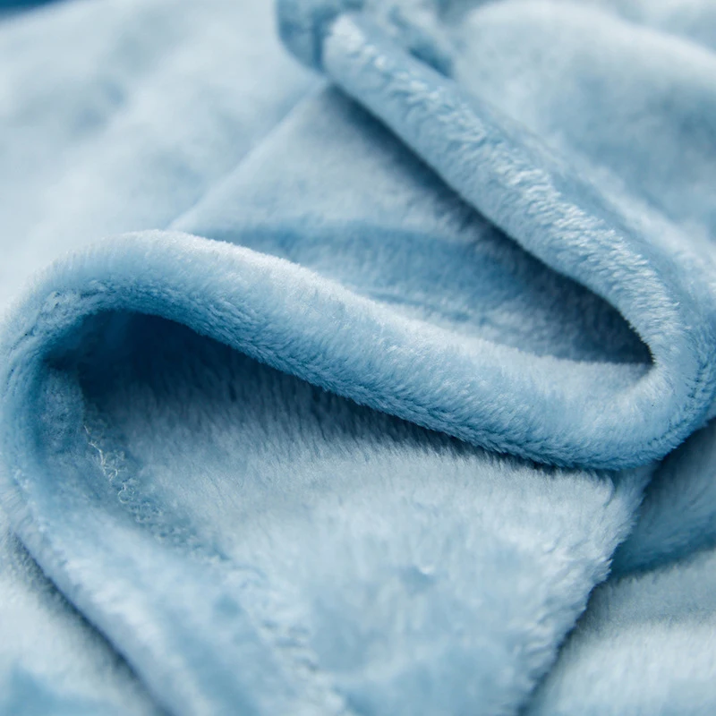 SUREWALHOME Velvet Throw Blanket Fluffy Microfiber Long Plush Blanket Cute Blankets for Bed and Couch Office Car Tent