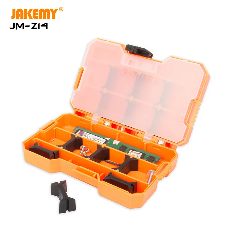  JAKEMY JM-Z14 оптовая продажа пластиковый прочный ящик для хранения запасные части инструментов коробка