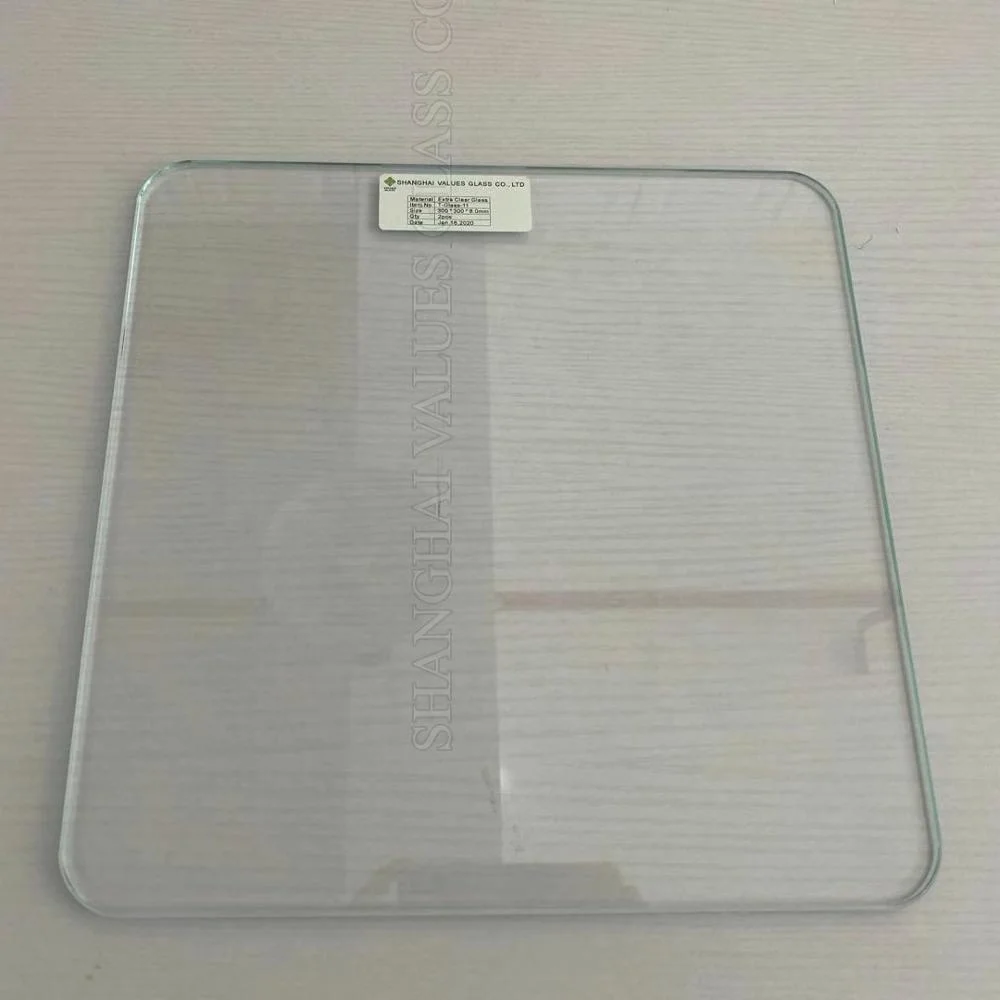  Ultra Clear Tempered Glass Low Iron Heat Strengthened Safety
