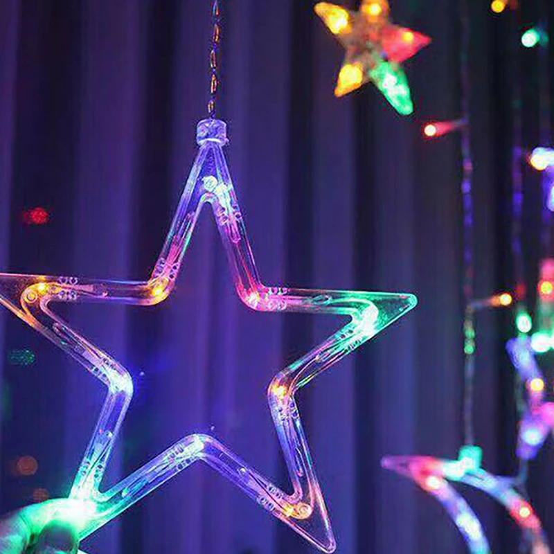 Гирлянда «Звездная Луна» 2024 гирлянда «Рамадан»