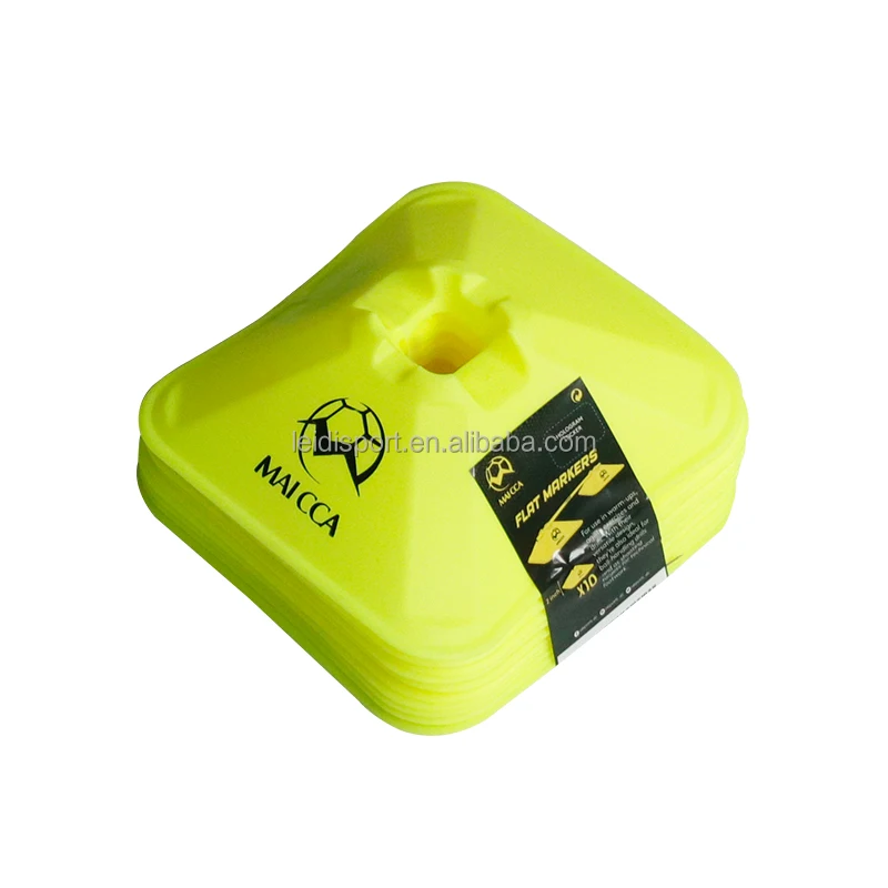 Football flat cone flat motion cone marker marker pole hurdle frame