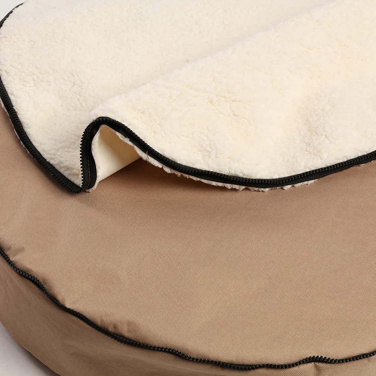2022 New Design Modern soft comfortable Removable cover Plush Pet Bed beanbag cushion pet bed for dogs and cats