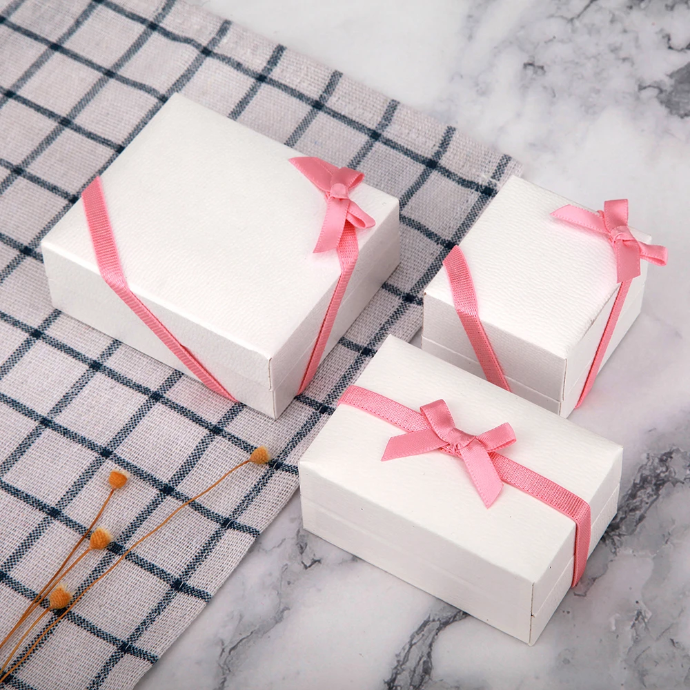 Pink Packaging Ribbon Bow Gift Packaging Elastic Ribbon With Bow Elastic Stretch Loop Ribbon Bows