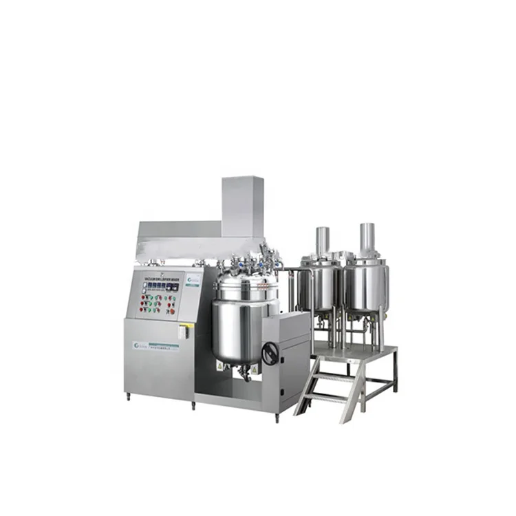 Горячие Продажи Паровой Подогрев вакуума Emulsifying смеситель для волос гель и помады решений