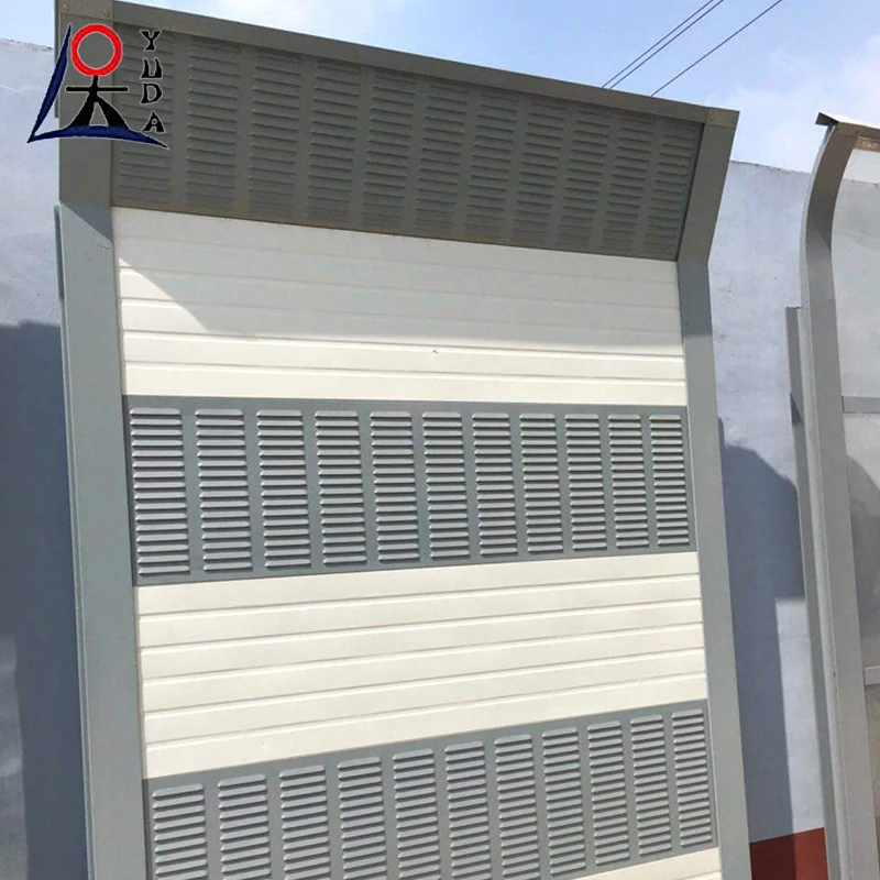 Highway acoustic barrier panel / custom outdoor soundproofing noise barrier fence
