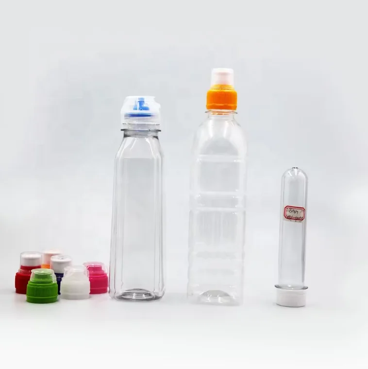 High Quality 28mm 30mm 38mm Customized Plastic Bottle Caps Sport Water Bottle Push Pull Caps 1810/1881 With Anti-theft Ring