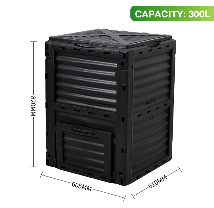 High Quality Compost Bin Easy To Use Garden Waste Bin Hot Selling Kitchen Garbage Can