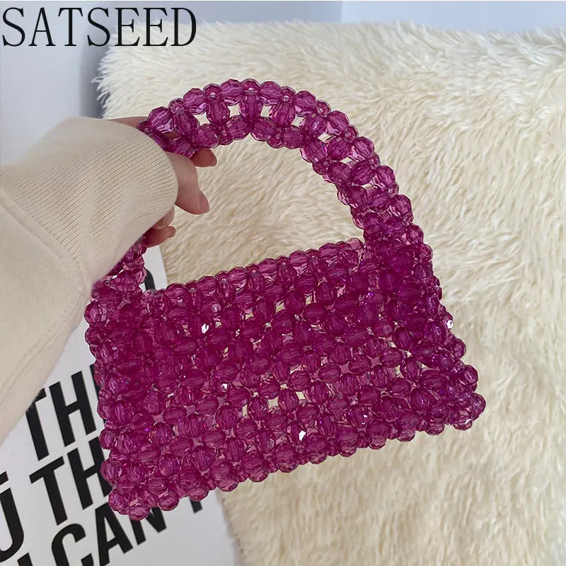 Crystal Clutch Banquet Party Evening Handbag Summer Beaded Customized Ladies Purses Luxury Designer Female Bag for Women Fashion