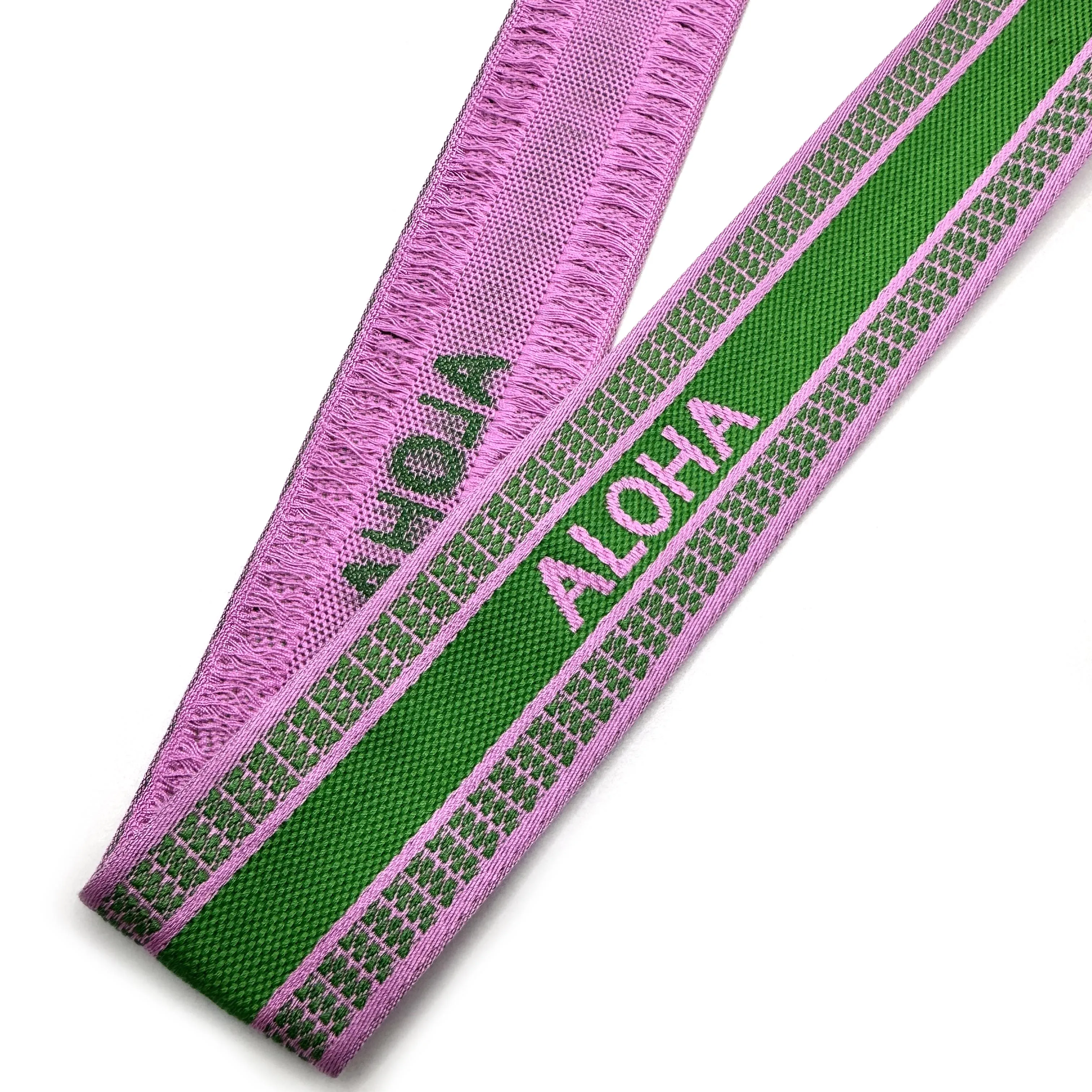 Best Quality 6.5cm Biodegradable LONDON Polyester Cotton Jacquard Webbing For Bag Decoration