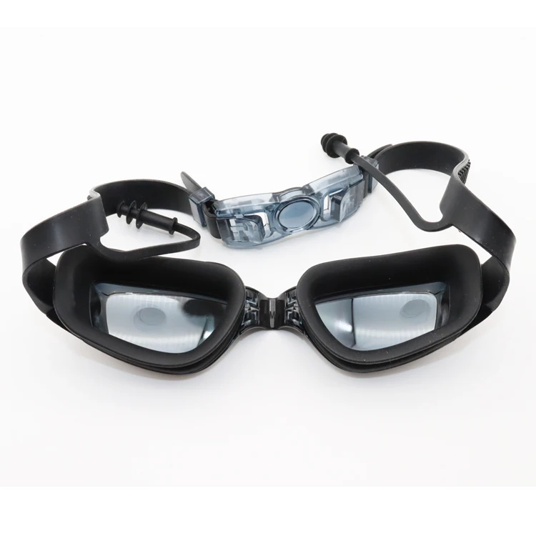 Unisex Adult UV 400 Protection Swimming Goggles Lenses Anti-Fog Leisure Pool Sports Silicone Swim Non-Leaking Swimming Eyewear