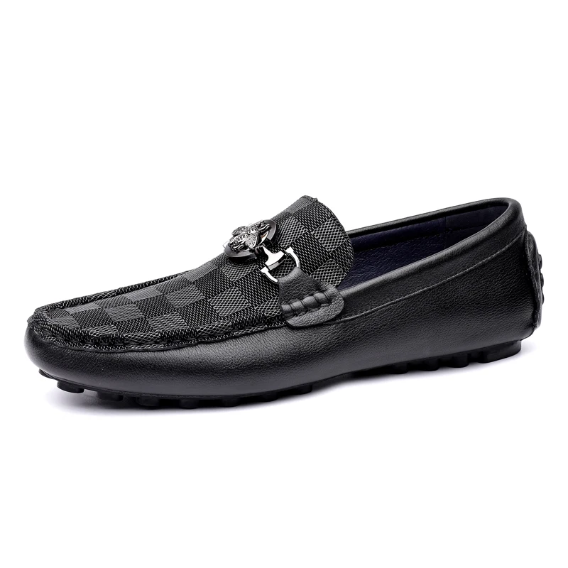 Italian Stylish Man Oxford Shoes High Quality Breathable Moccasin Leather Shoes Loafers For Men